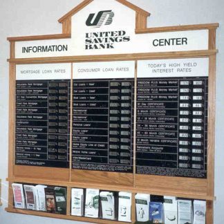 Triple Wide Wall Mount