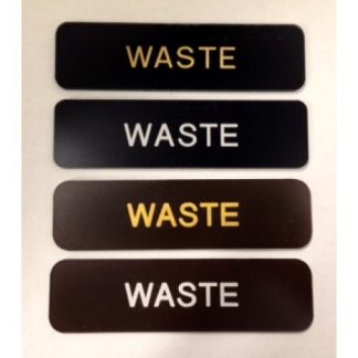 Waste Plaque